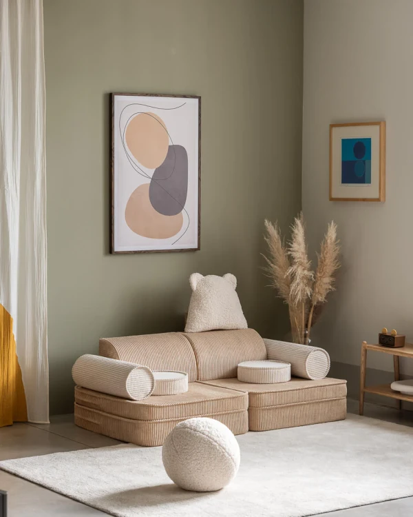 Kanapa do pokoju dziecka Brown Sugar – aranżacja wnętrza | Millushop