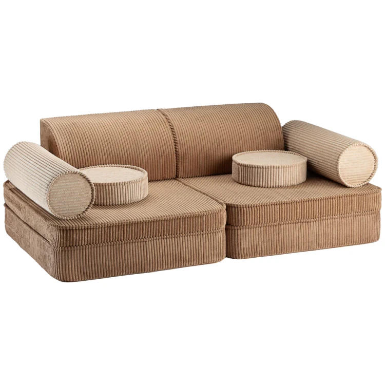 Kanapa modułowa dla dzieci Toffee Settee Wigiwama – widok frontowy | Millushop