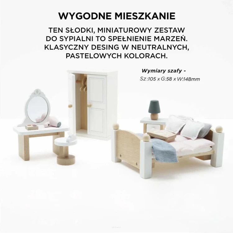 sypialnia domek dla lalek Le Toy Van 4.jpg