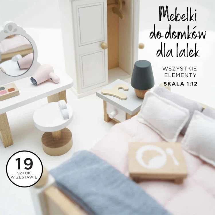 sypialnia domek dla lalek Le Toy Van-2.jpg