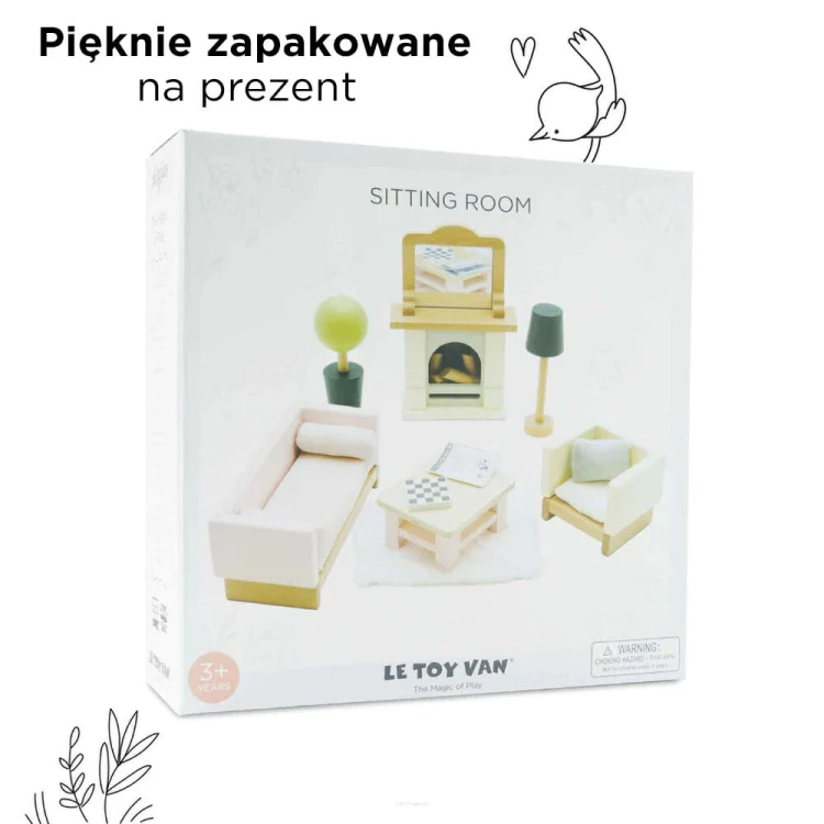 salon z kominkiem domek dla lalek Le Toy Van-5.jpg