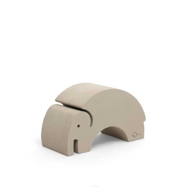 Słoń bObles S Sand grey-1.jpg
