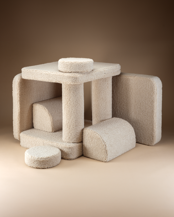 Sofa do zabawy dla dzieci Biscuit – układ w formie bazy | Millushop