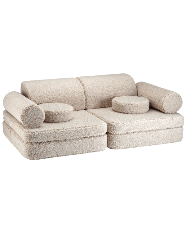 Kanapa modułowa dla dzieci Biscuit Settee Wigiwama – widok frontowy | Millushop