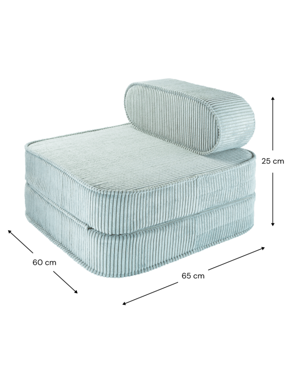 Peppermint Green Flip Chair Dimensions W596518.png