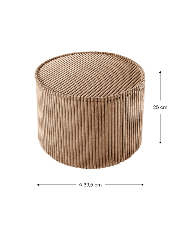 Toffee Pouffe Dimensions W597942.png
