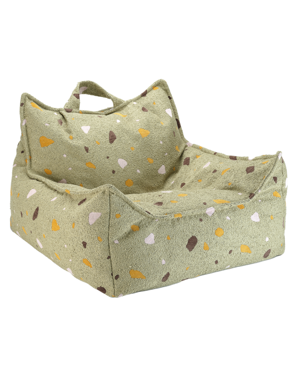 Terrazzo Moss Beanbag Chair W598758.png