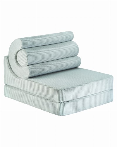 Modułowy fotel dziecięcy Wigiwama Flipster w kolorze peppermint green do zabawy, relaksu i odpoczynku.