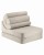Modułowy fotel dla dzieci Wigiwama Flipster Biscuit w eleganckim, neutralnym odcieniu.