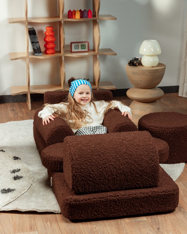 Wymiary kanapy modułowej Warm Hazel Wigiwama 132x78x46 cm | Millushop