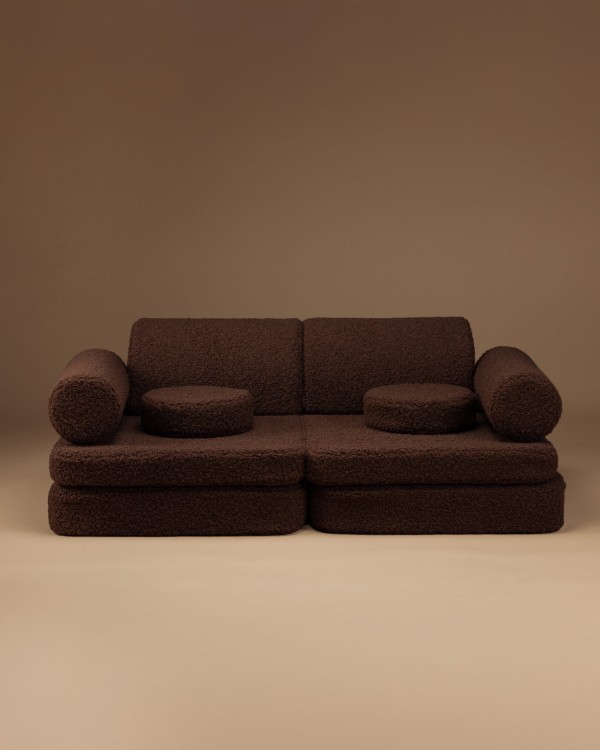 Designerska kanapa premium Warm Hazel – widok boczny | Millushop