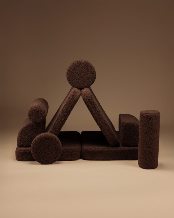 Widok z góry sofy modułowej Warm Hazel Wigiwama | Millushop