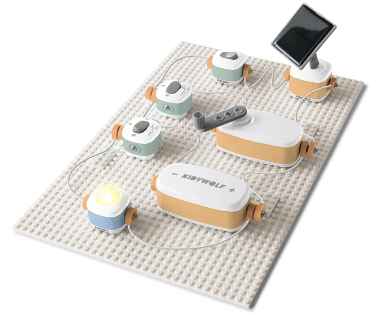 KIDYELEC to edukacyjny zestaw do nauki elektryczności dla dzieci